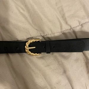 Black and gold belt S-M